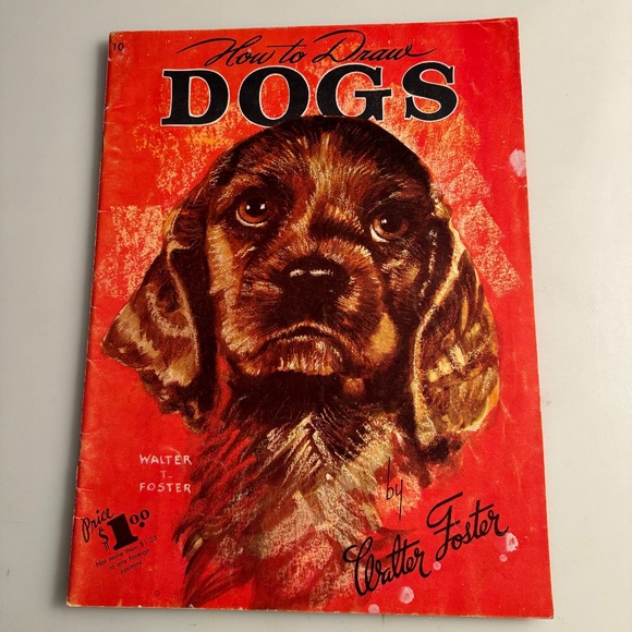 How to Draw Dogs book by Walter Foster - Picture 1 of 4